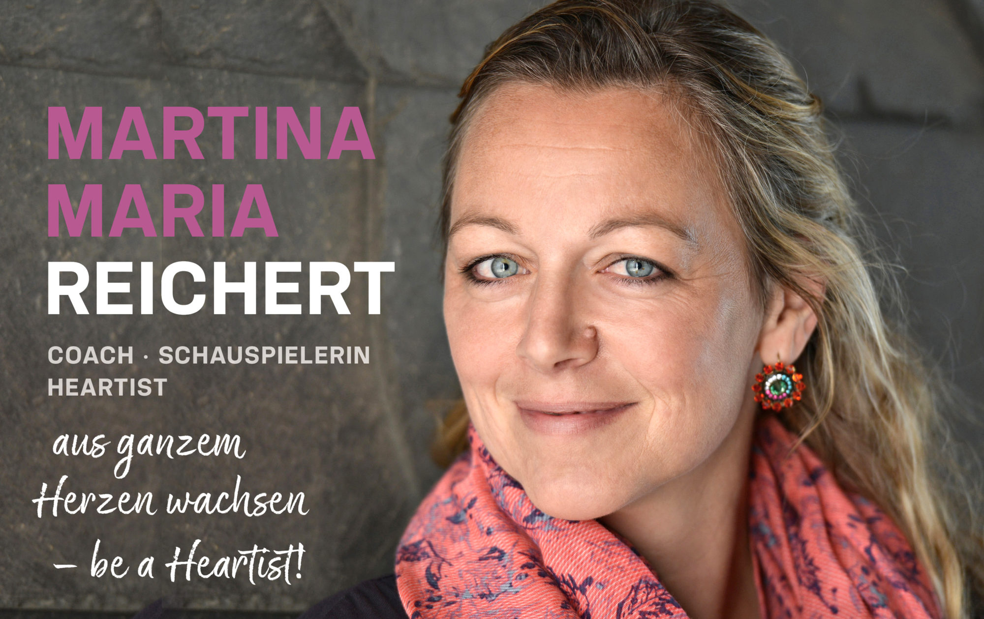 Martina Maria Reichert: Coach, Künstlerin, Friedensaktivistin - Martina Reichert Header Herzen Heartist